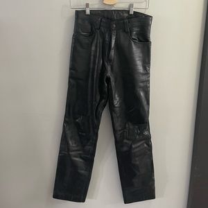 Vintage leather pants